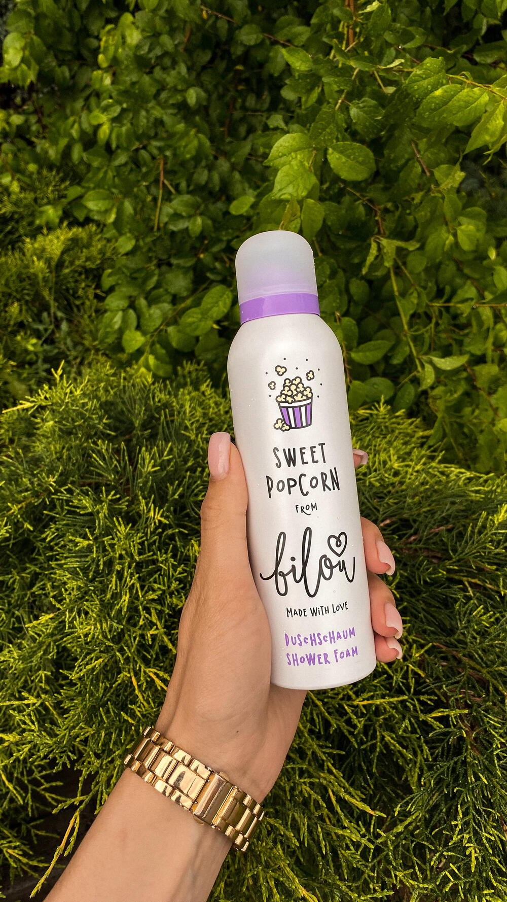 Пінка для душу Bilou 200 ml Sweet Popcorn