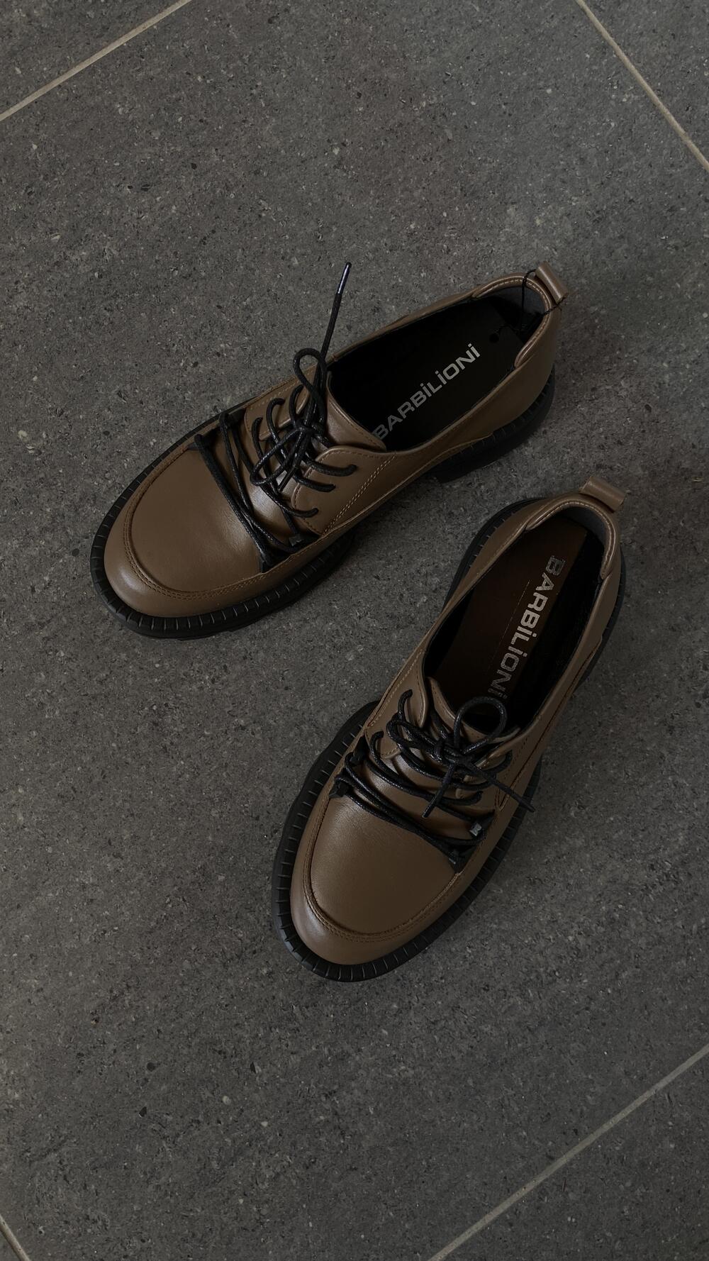 Туфлі шкіряні, закриті 23-038 Єва Barbilioni 41, Візон