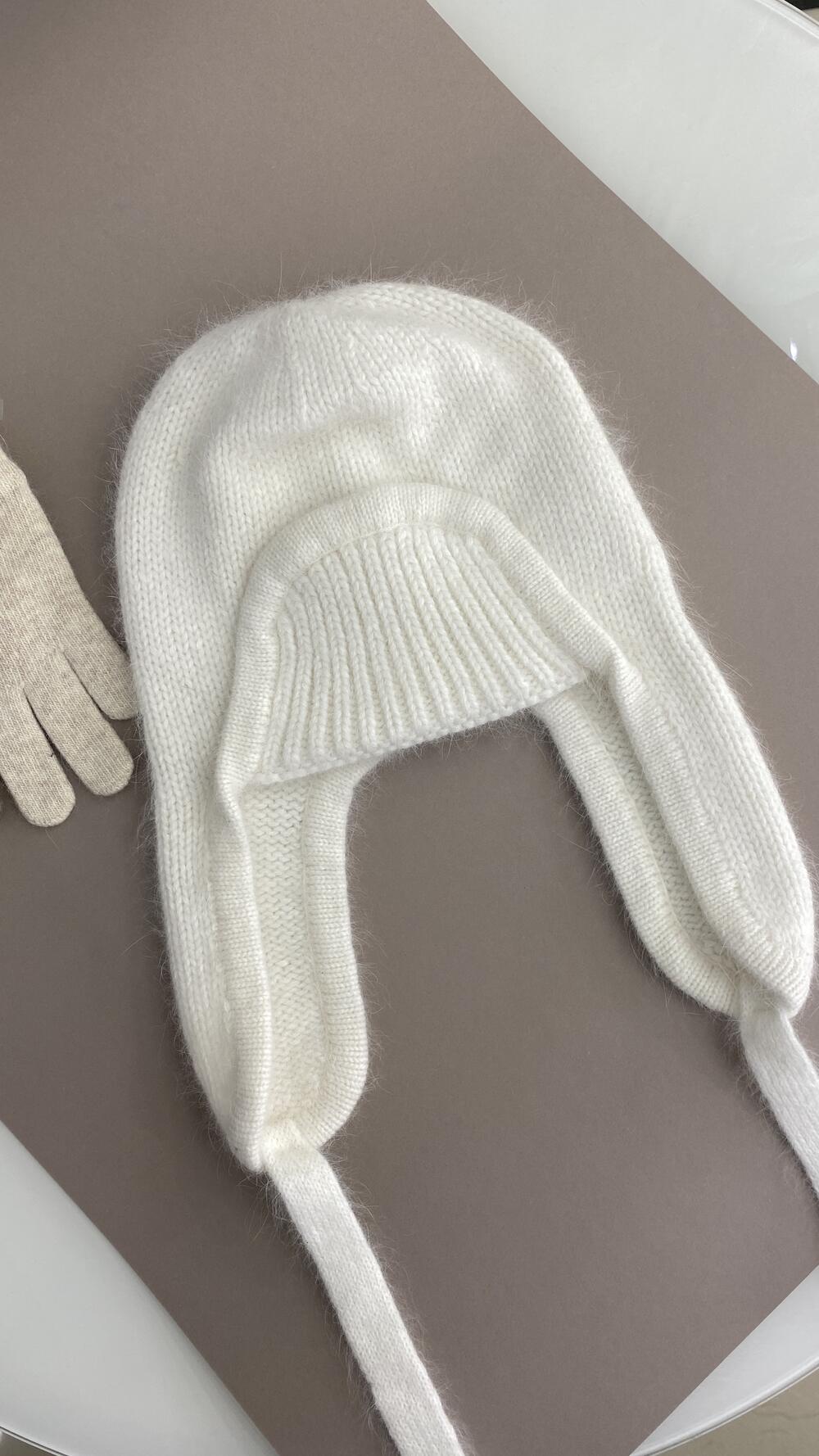 Шапка ушанка У16 02916 Odyssey Молочний