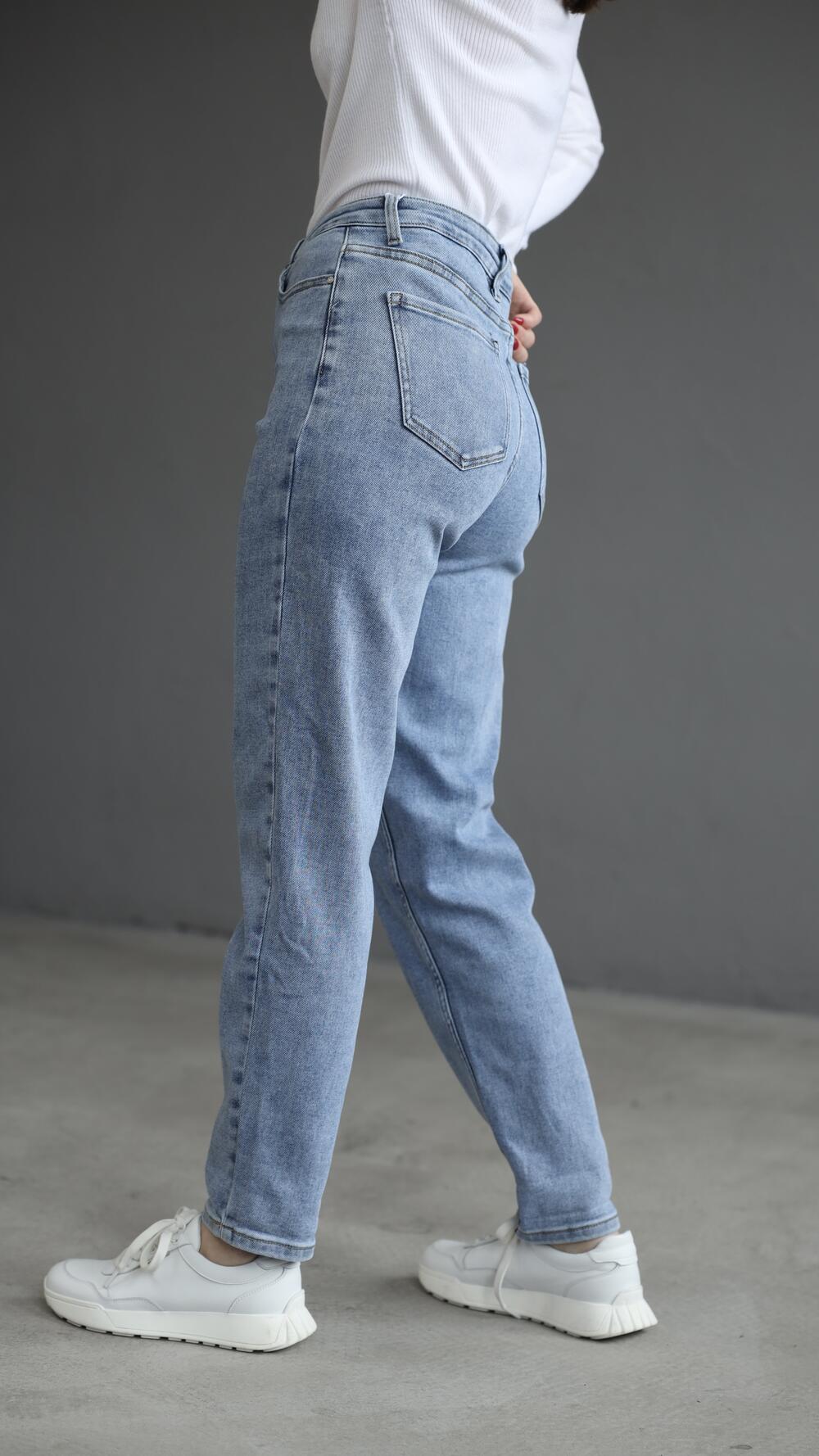 Джинси mom 2MT282 Sexy Sense made in Italy S, Блакитний