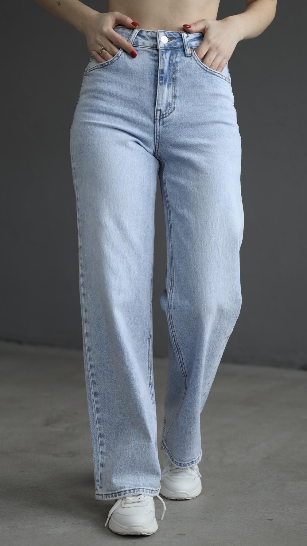 Джинси прямого фасону H2650 Miss Bonbon made in Italy 