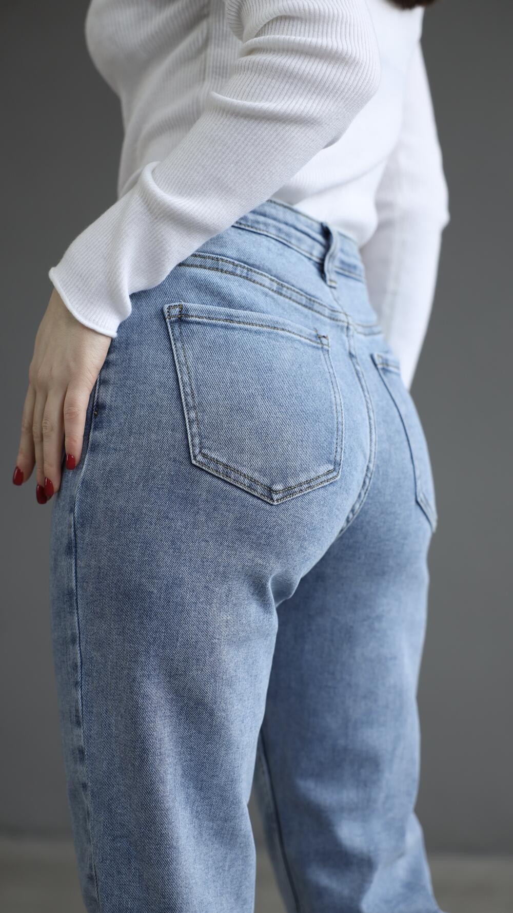 Джинси mom 2MT282 Sexy Sense made in Italy S, Блакитний