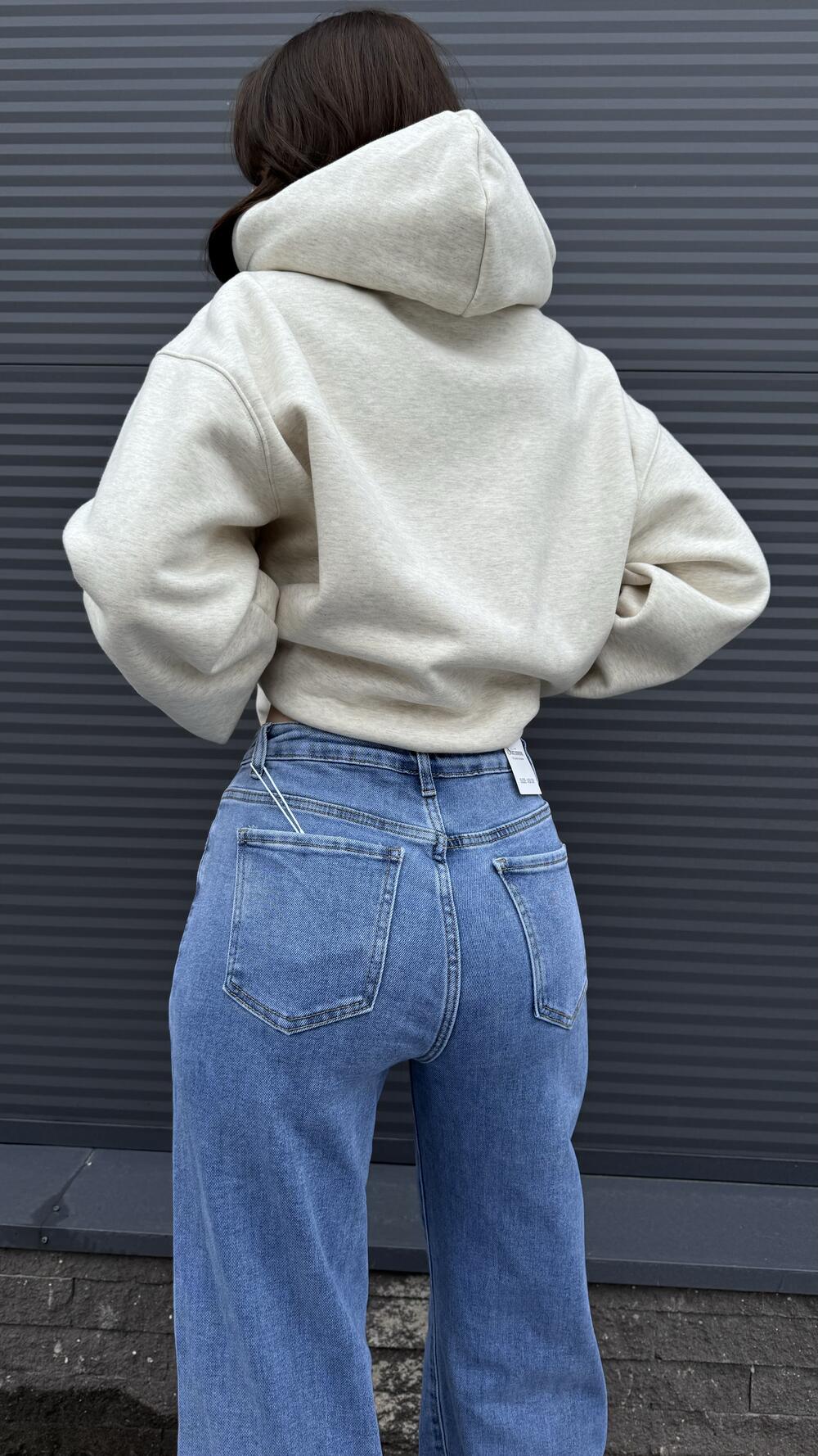 Джинси широкі 2MT270 Sexy Sense made in Italy XL, Синій