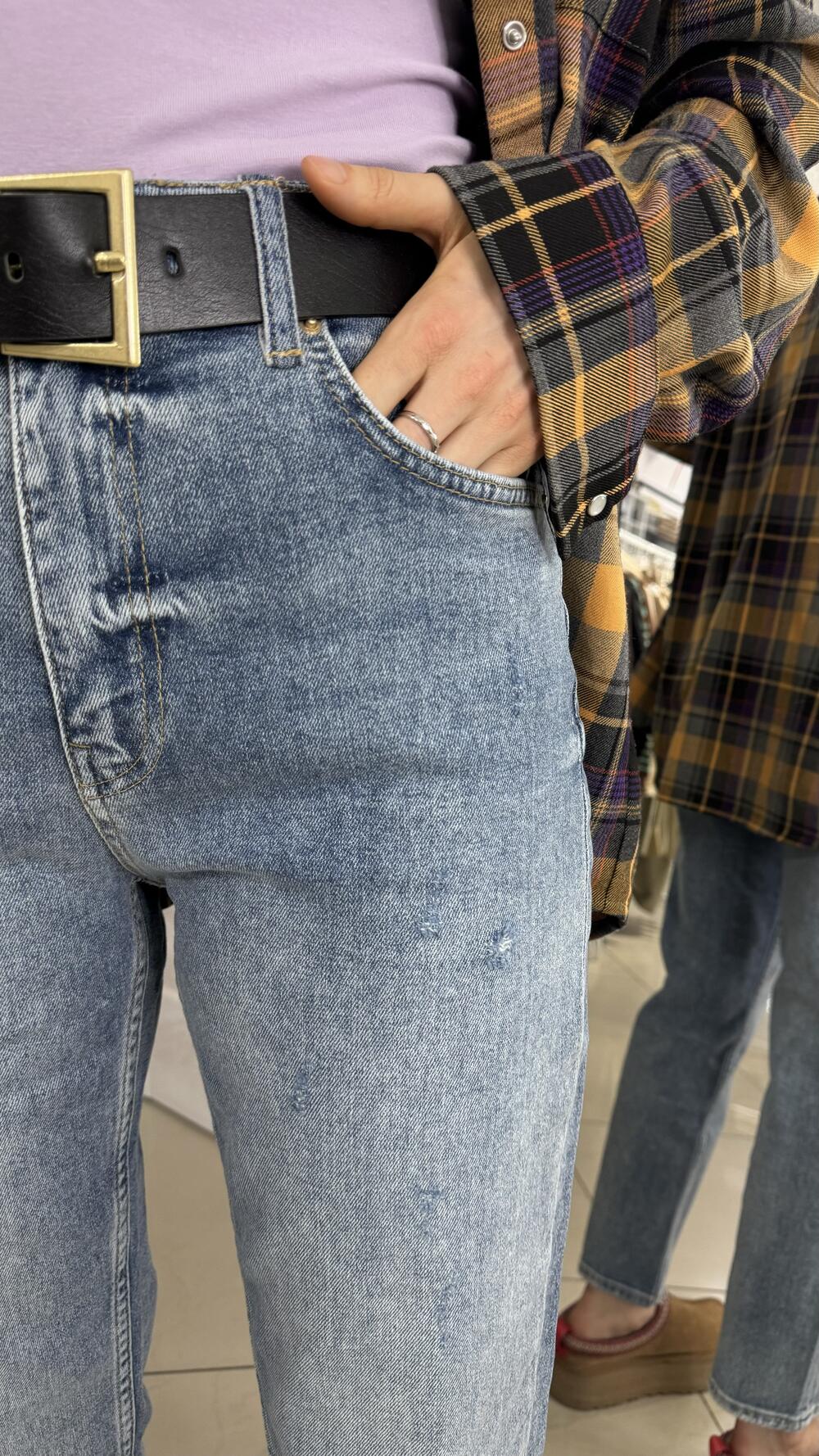 Джинси мод. 1455 Cracpot 29, Блакитний