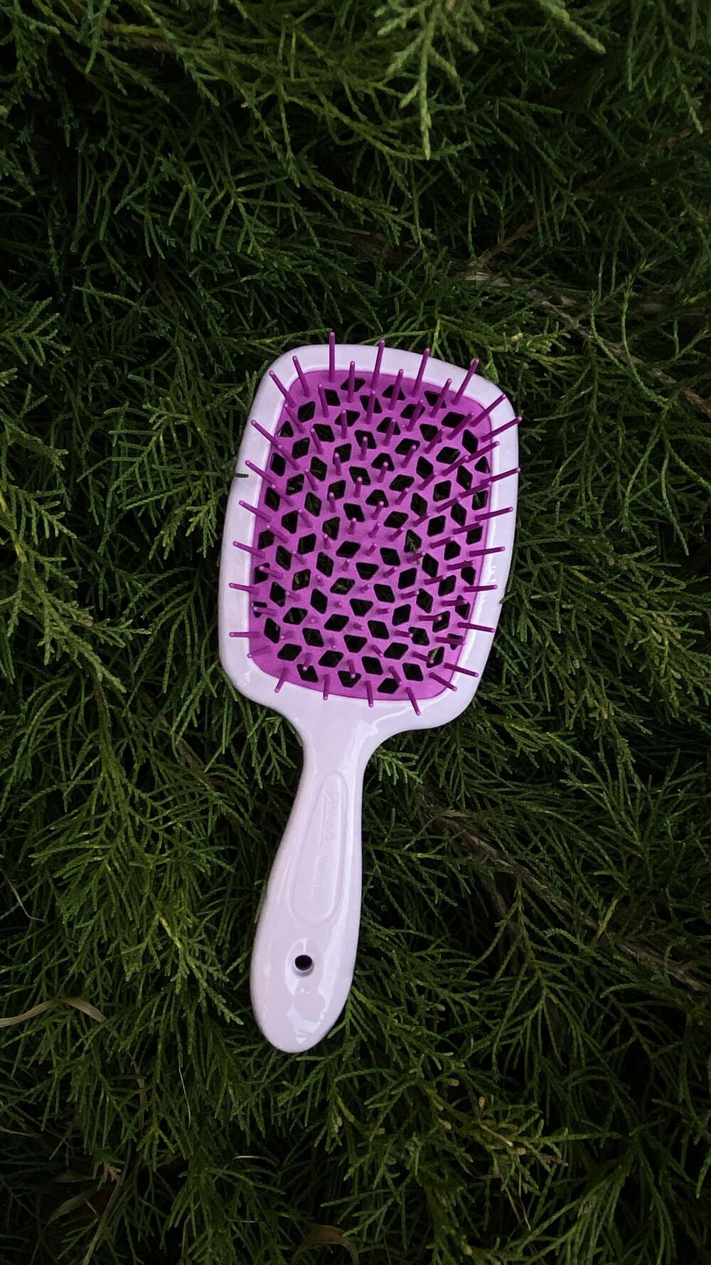 Гребінець для сушки феном велик. Janeke Великий, Lilac Sorbet, З ергономічною ручкою