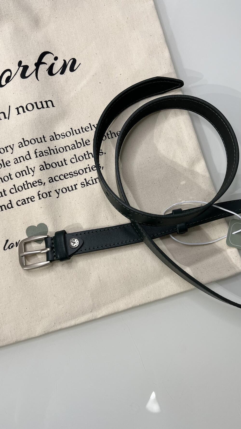 Ремінь шкіряний 05.25.03.46  2,5 см Kremen 