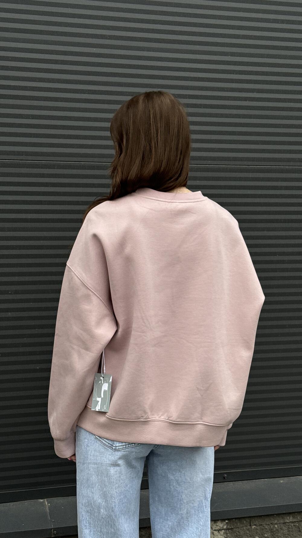 Світшот з нашивкою outbreak Oversize, Роуз