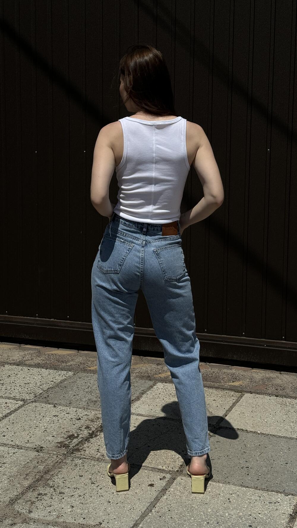 Джинси Мом Мірико 2712 Stimma 38, Блакитний