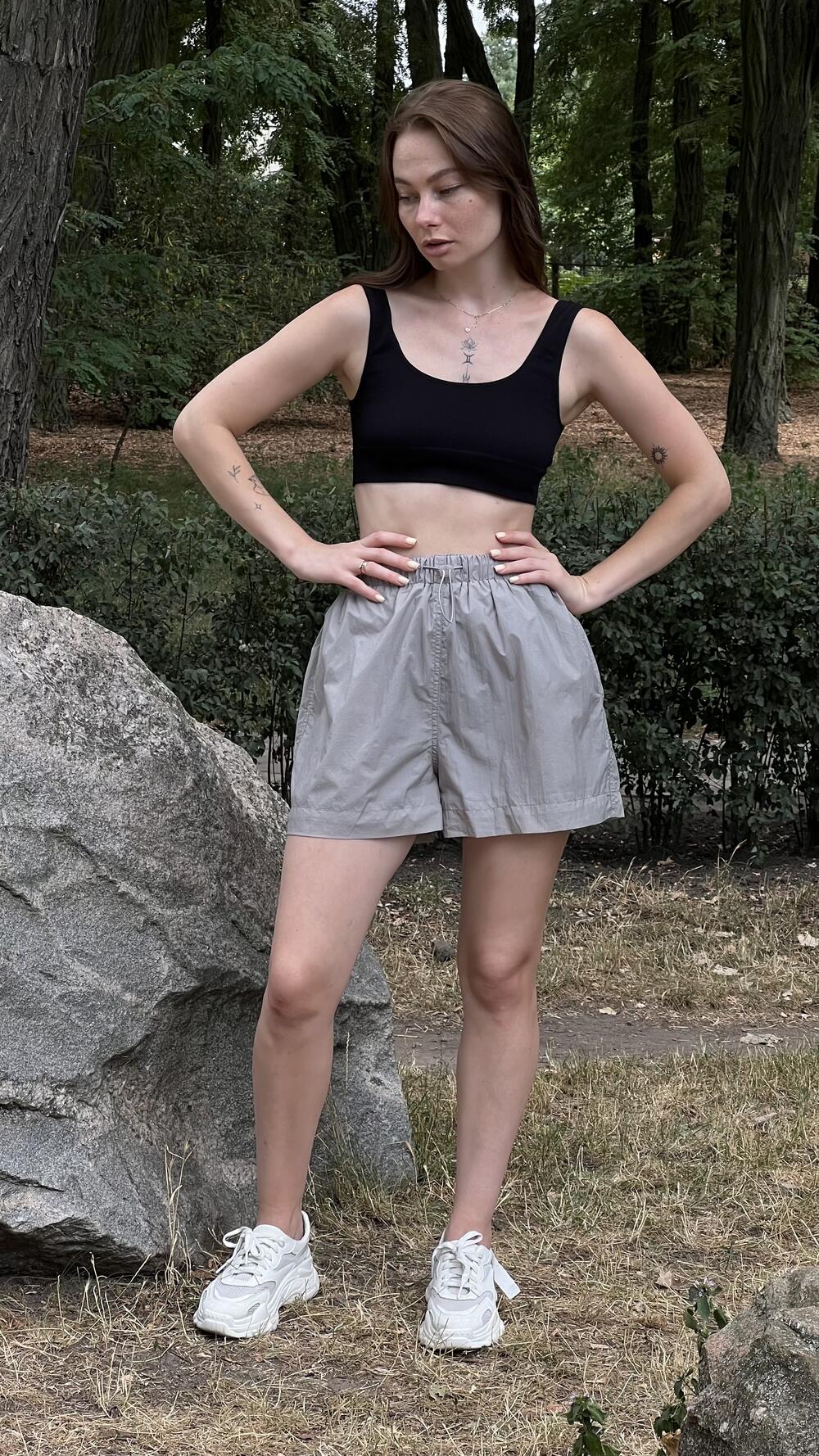 Шорти короткі на резинці 