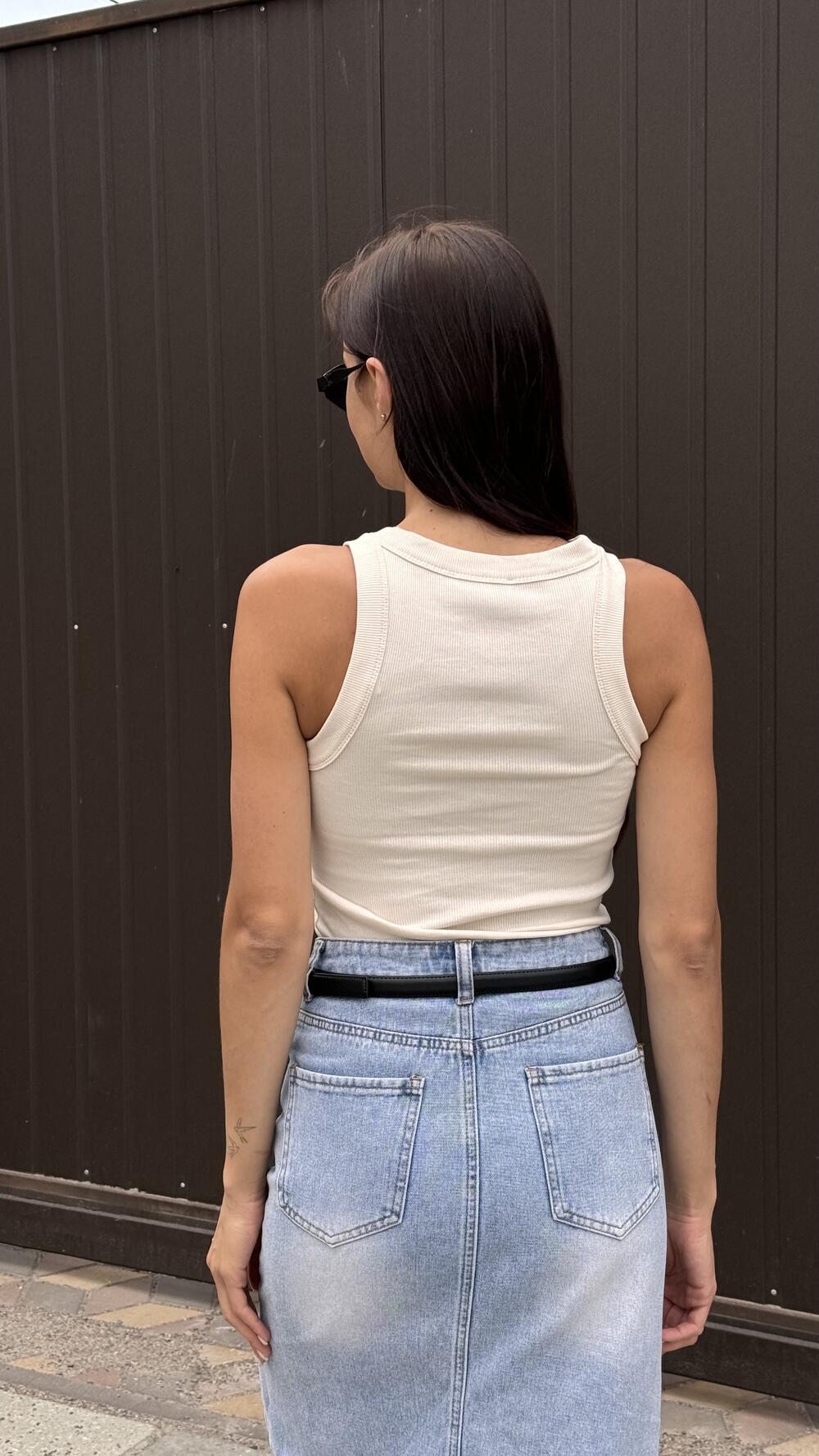 Майка 23067 Ivvi S, Бежевий