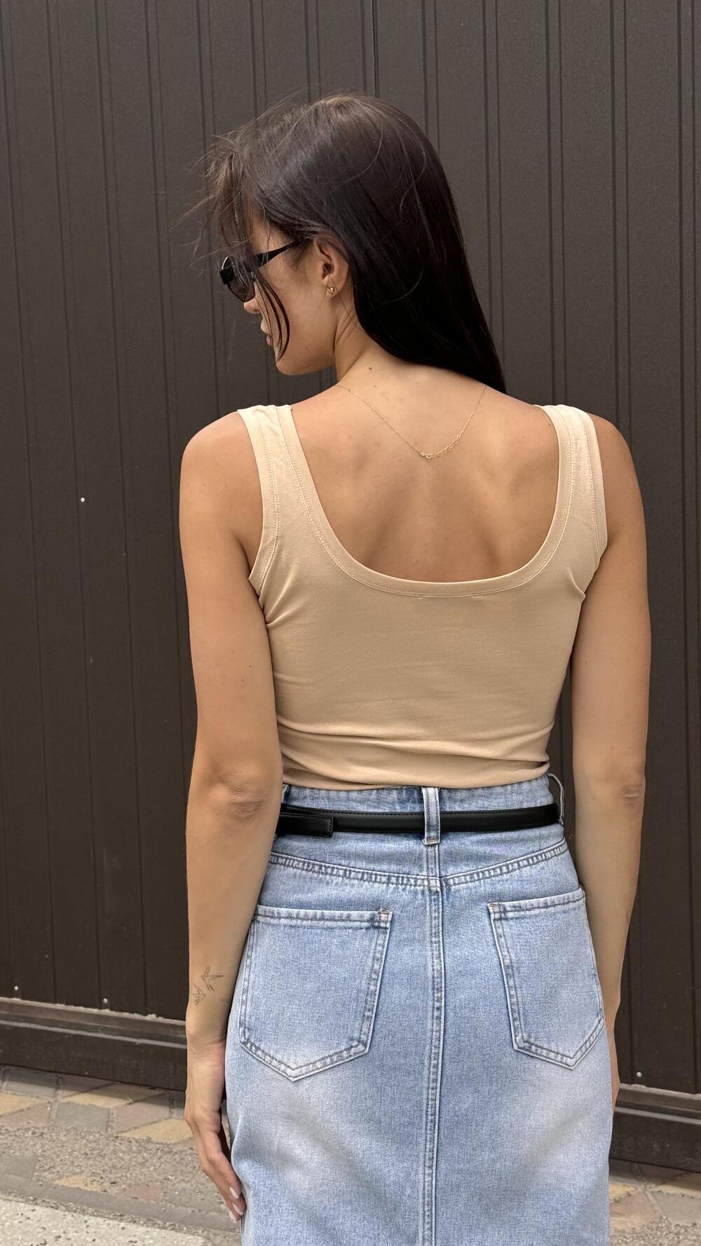 Майка 23772 Ivvi M, Бежевий