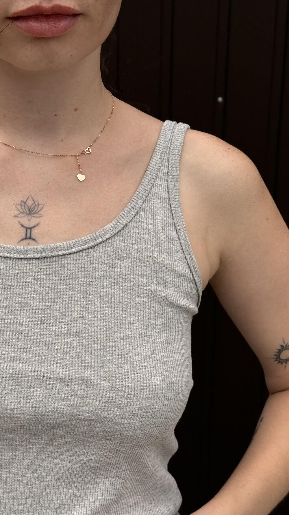 Майка 24113 Ivvi M, Сірий меланж