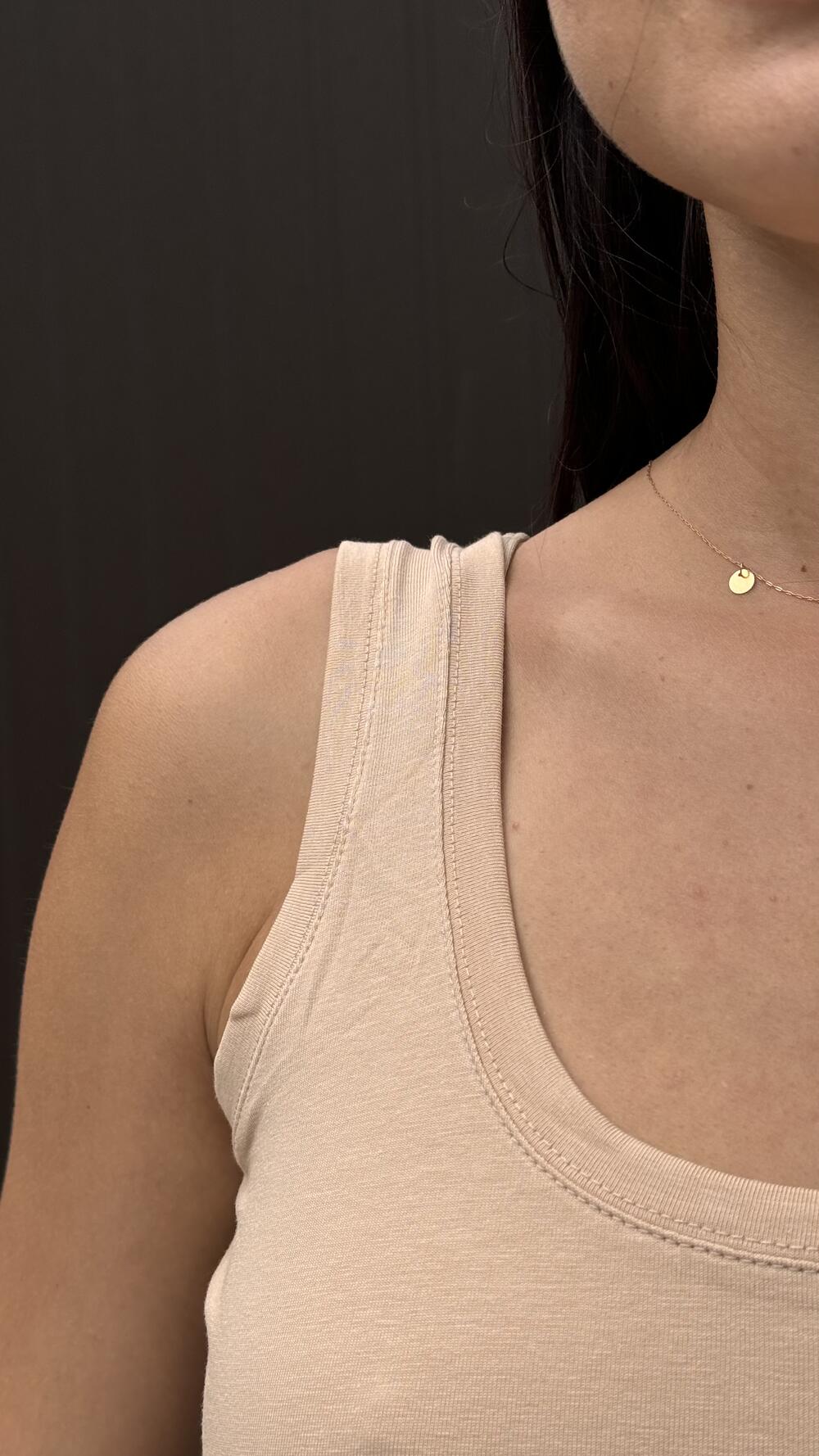 Майка 23772 Ivvi M, Бежевий