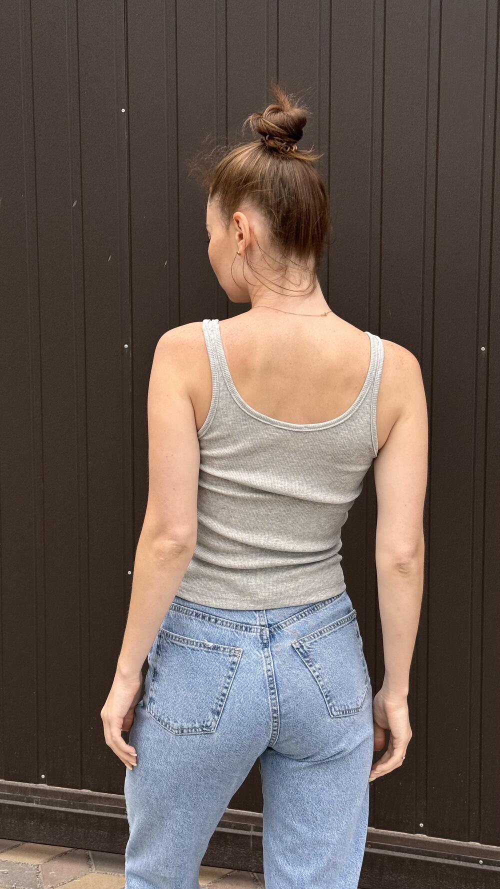 Майка 24113 Ivvi L, Сірий меланж