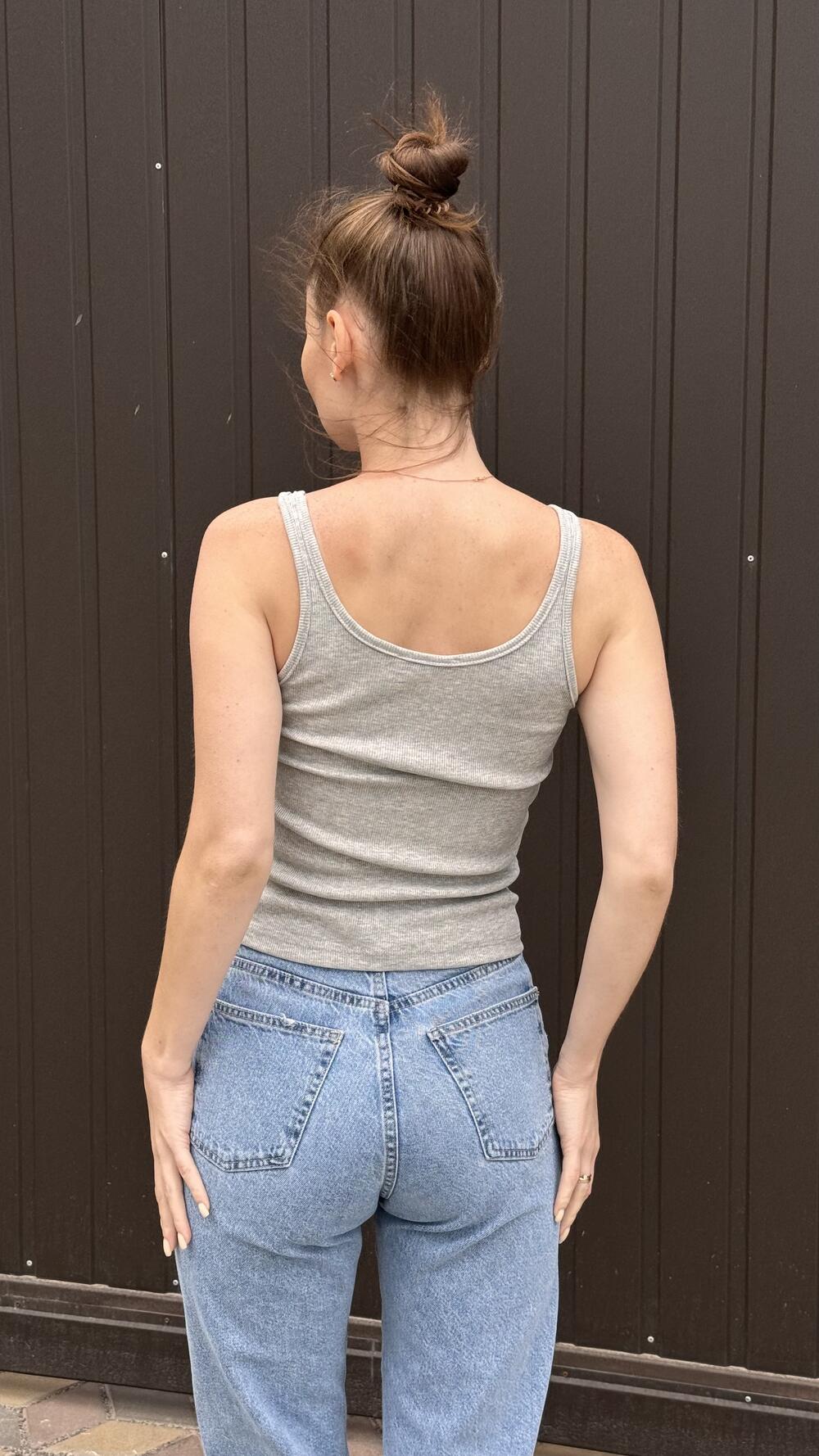 Майка 24113 Ivvi M, Сірий меланж