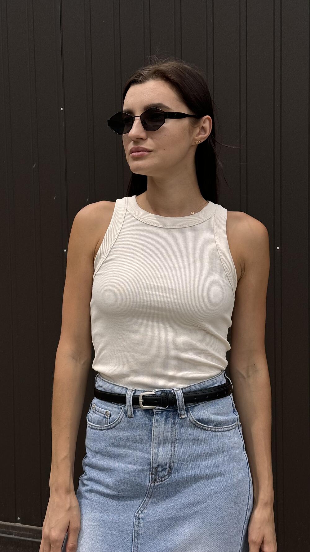 Майка 23067 Ivvi S, Бежевий