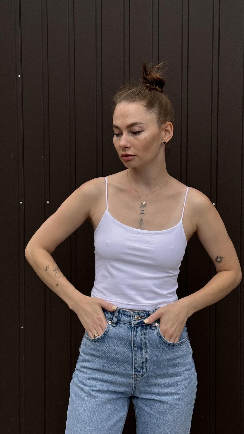 Майка 1001 Ivvi S, Білий